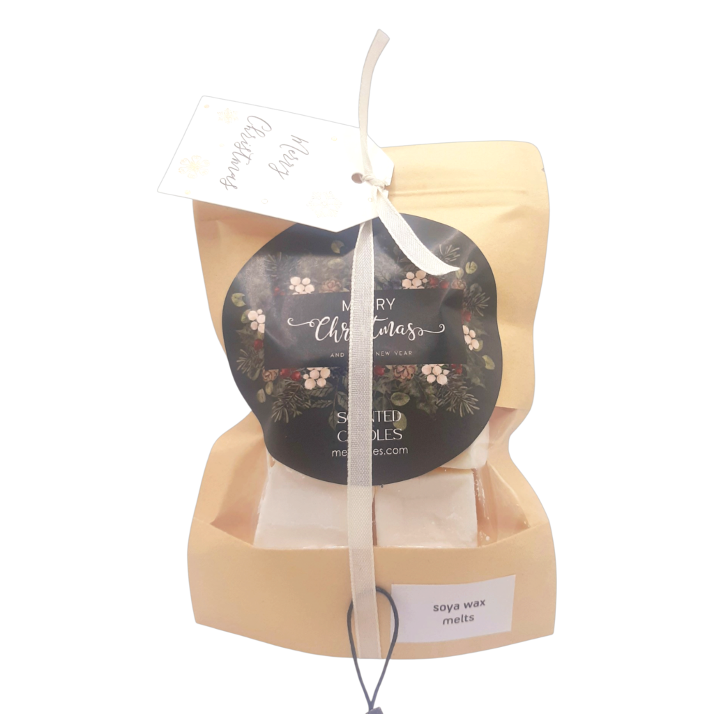 Wax melts σόγιας 100 γρ. σε κουτί δώρου «Merry Christmas»