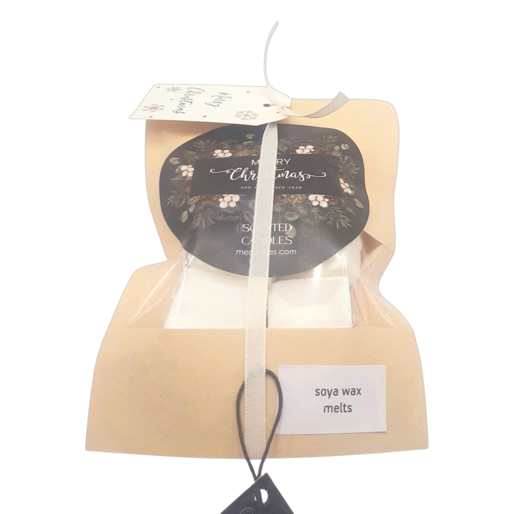 Wax melts σόγιας 100 γρ. σε κουτί δώρου «Merry Christmas»